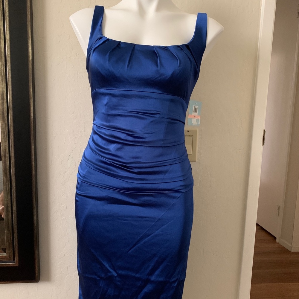 Suzy chin blue party dress size: 2p